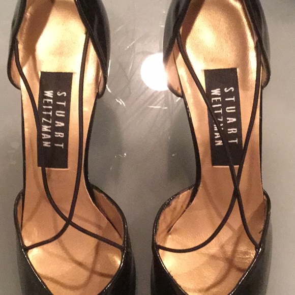 Stuart Weitzman Ronettes Black Patent - Picture 6 of 14